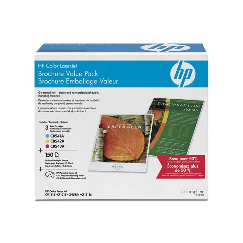 Toner HP CB541A, 1,5K stran (CB541A) modrý, toner, cb541a, stran, modrý