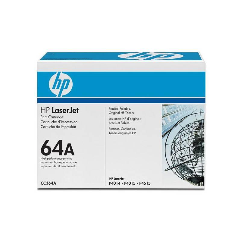 Toner HP CC364A, 10K stran (CC364A) černý, toner, cc364a, 10k, stran, černý