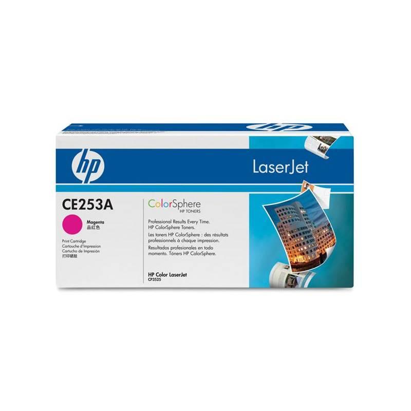 Toner HP CE253A, 7K stran (CE253A) červený, toner, ce253a, stran, červený