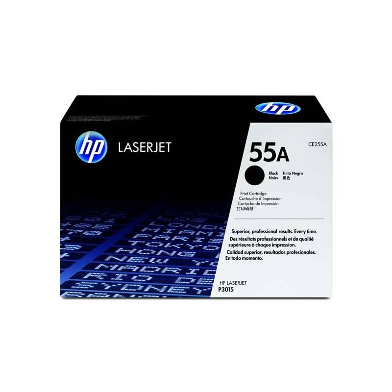 Toner HP CE255A, 6K stran (CE255A) černá, toner, ce255a, stran, černá