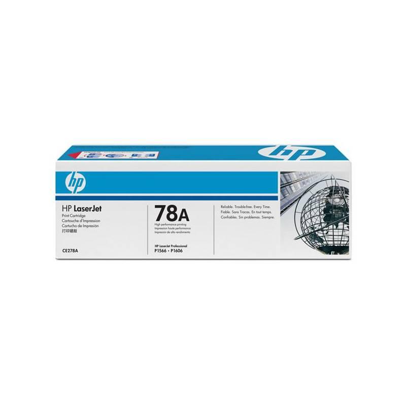 Toner HP CE278A, 2,1K stran (CE278A) černá, toner, ce278a, stran, černá