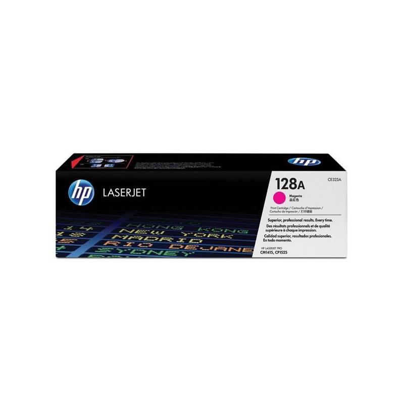 Toner HP CE323A, 1,3K stran (CE323A) červená, toner, ce323a, stran, červená