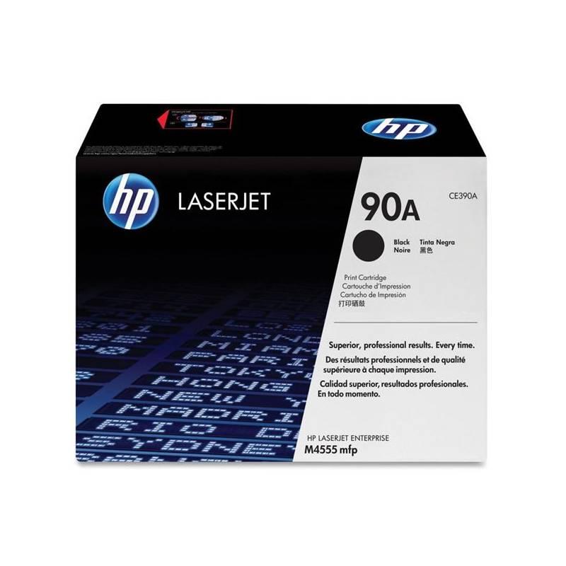 Toner HP CE390A, 10K stran (CE390A) černý, toner, ce390a, 10k, stran, černý