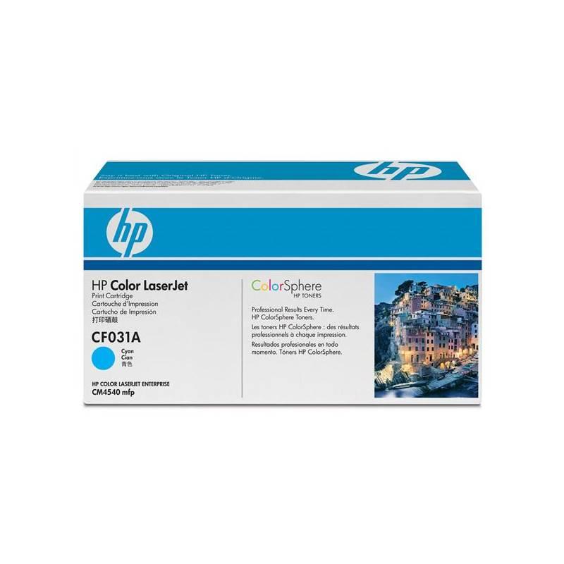 Toner HP CF031A, 12,5K stran (CF031A) modrá, toner, cf031a, stran, modrá