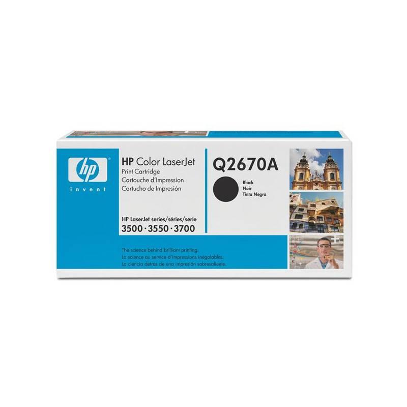 Toner HP Q2670A, 6K stran (Q2670A) černá, toner, q2670a, stran, černá