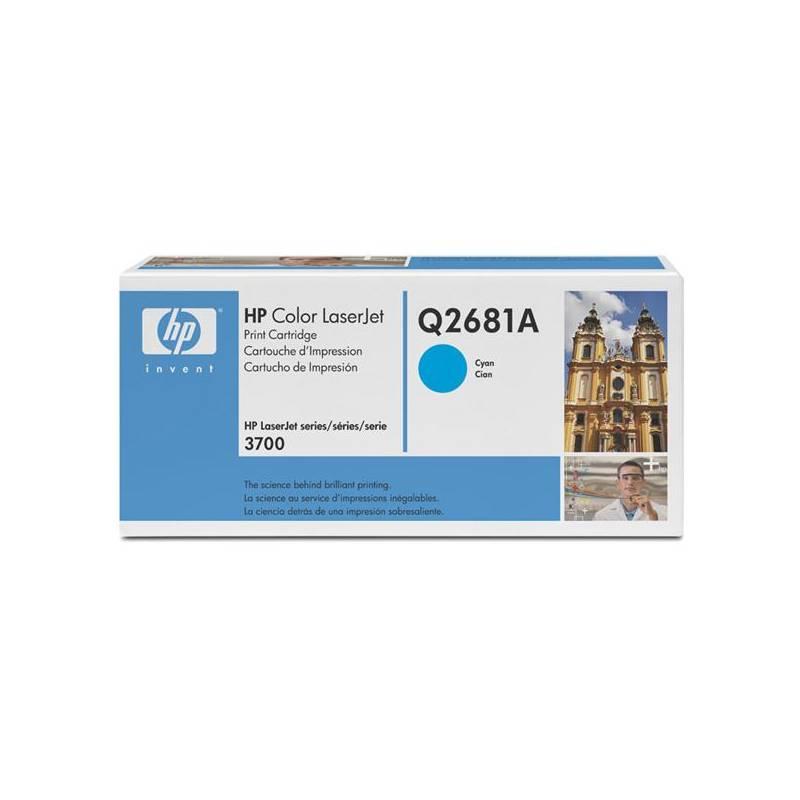 Toner HP Q2681A, 6K stran (Q2681A) modrá, toner, q2681a, stran, modrá