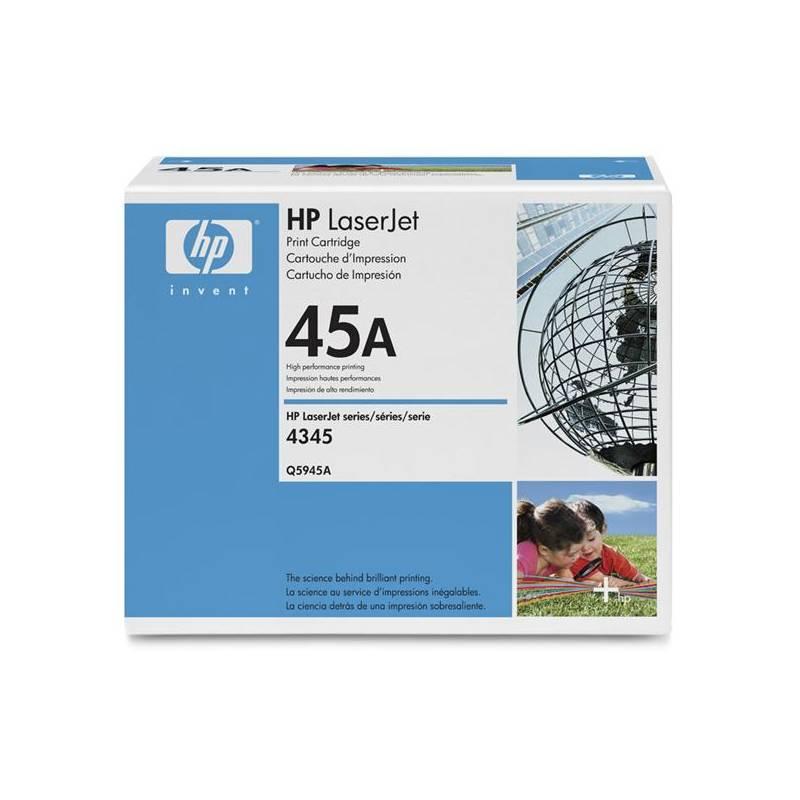 Toner HP Q5945A, 18K stran (Q5945A) černá, toner, q5945a, 18k, stran, černá