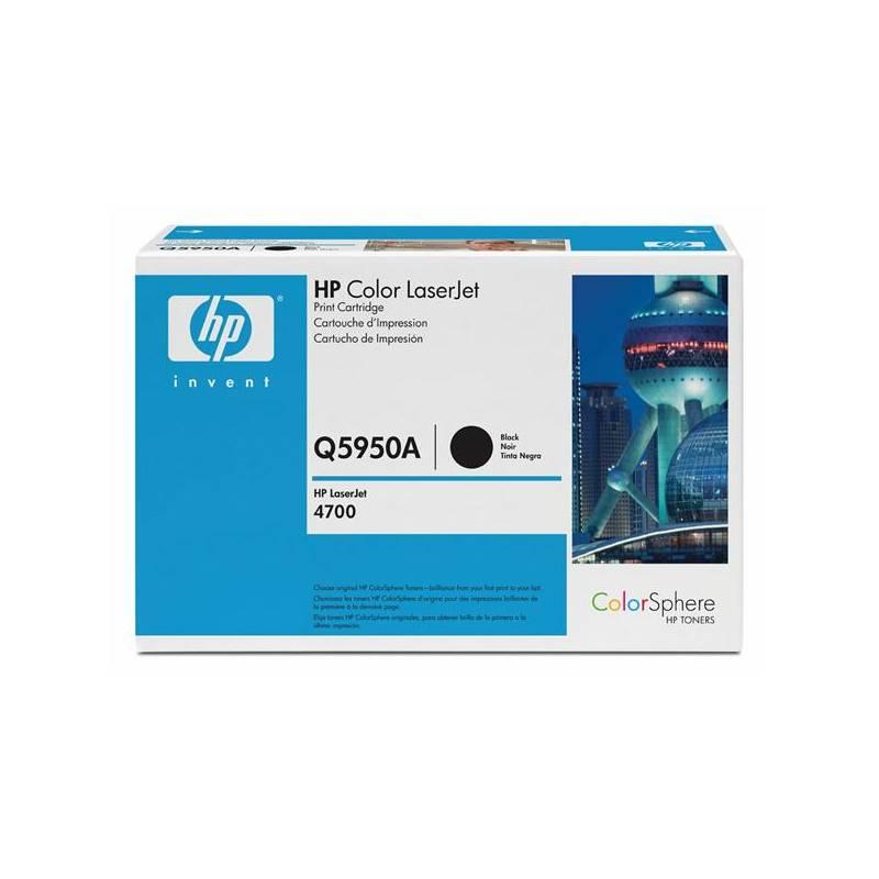 Toner HP Q5950A, 11K stran (Q5950A) černá, toner, q5950a, 11k, stran, černá