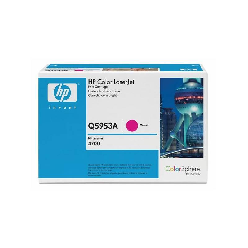 Toner HP Q5953A, 10K stran (Q5953A) červená, toner, q5953a, 10k, stran, červená