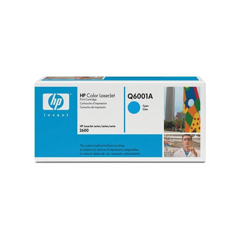 Toner HP Q6001A, 2K stran (Q6001A) modrá, toner, q6001a, stran, modrá