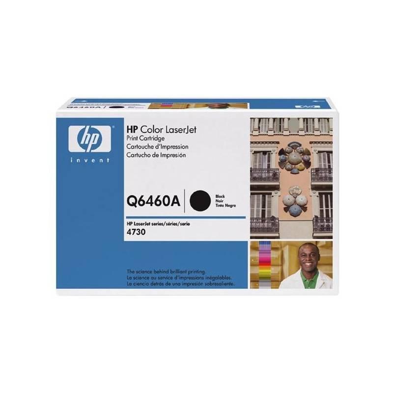 Toner HP Q6460A, 12K stran (Q6460A) černá, toner, q6460a, 12k, stran, černá