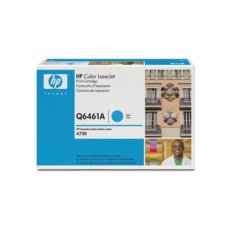 Toner HP Q6461A, 12K stran (Q6461A) modrá, toner, q6461a, 12k, stran, modrá