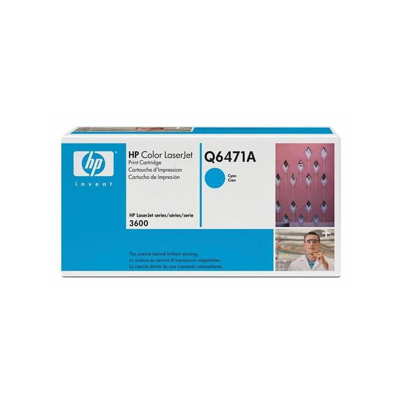 Toner HP Q6471A, 4K stran (Q6471A) modrá, toner, q6471a, stran, modrá