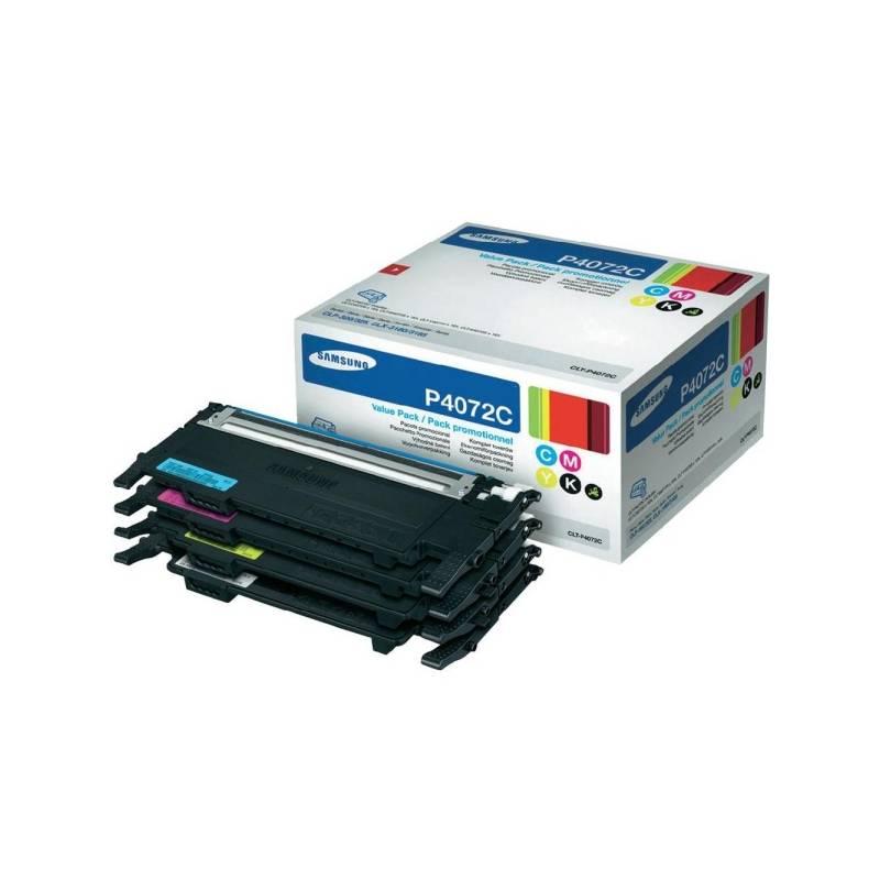 Toner Samsung CLP-320, 1K stran (CLT-P4072C/ELS) červený/modrý/žlutý, toner, samsung, clp-320, stran, clt-p4072c, els, červený, modrý, žlutý