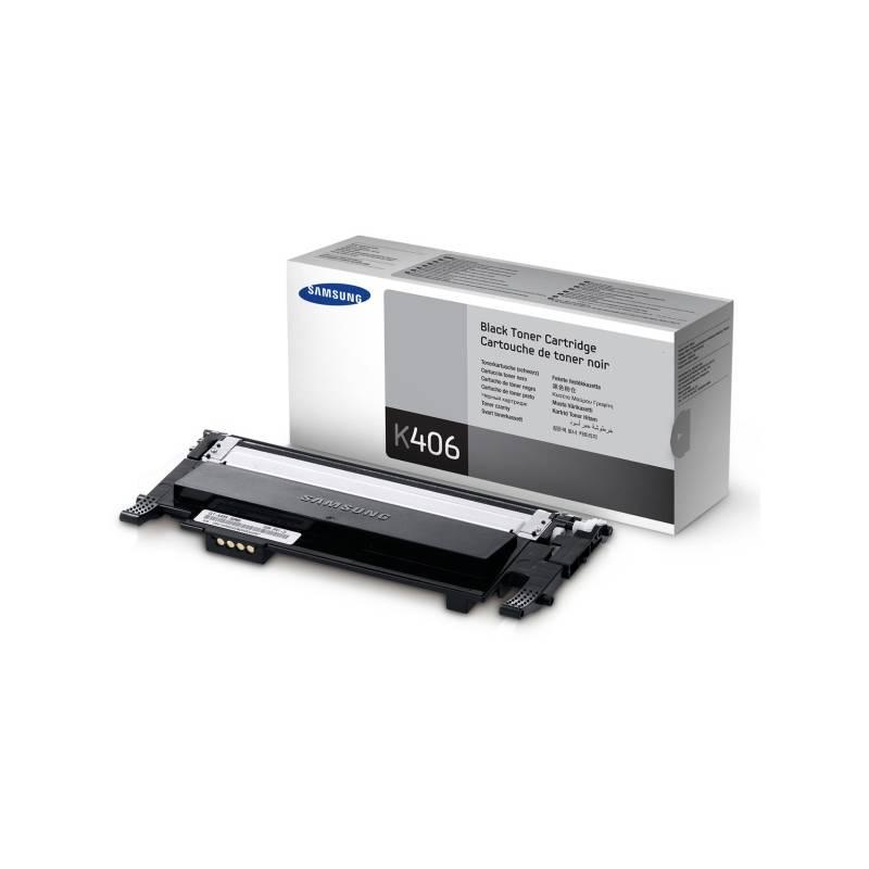 Toner Samsung CLT-K406S, 1,5K stran (CLT-K406S/ELS) černý, toner, samsung, clt-k406s, stran, els, černý