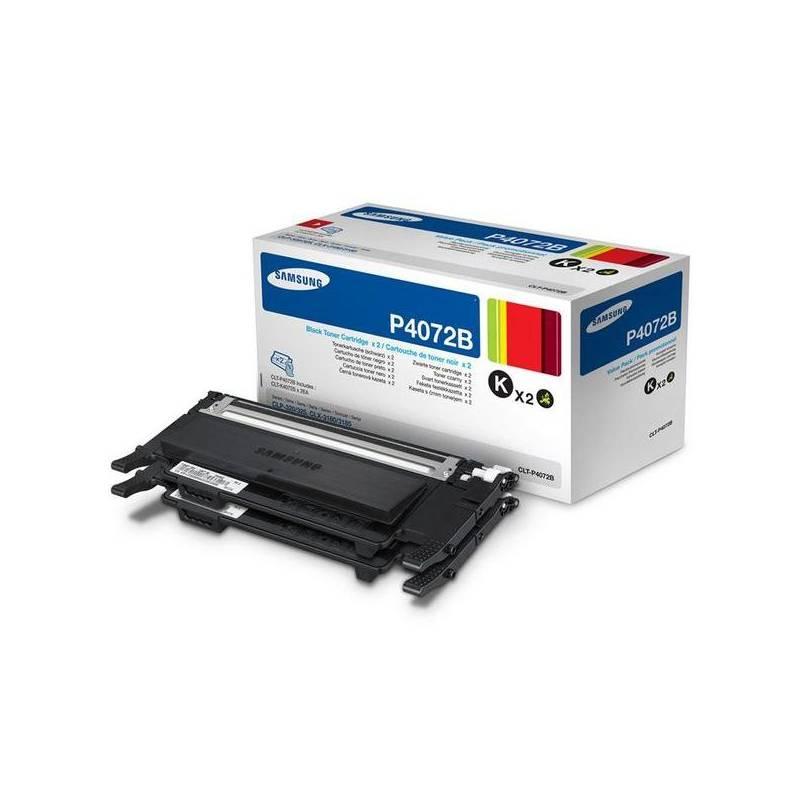 Toner Samsung CLT-K4072S, 1,5K stran (CLT-P4072B/ELS) černý, toner, samsung, clt-k4072s, stran, clt-p4072b, els, černý