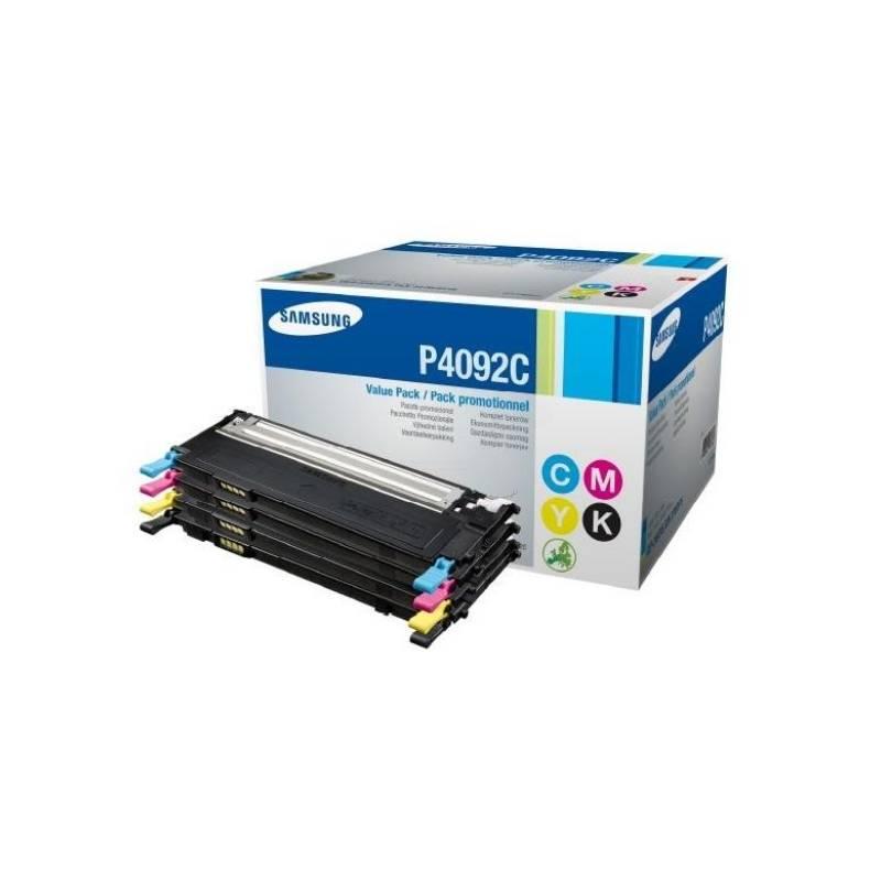 Toner Samsung CLT-P4092C, 1K stran (CLT-P4092C/ELS) černý/červený/modrý/žlutý (rozbalené zboží 8213054895), toner, samsung, clt-p4092c, stran, els, černý, červený, modrý, žlutý