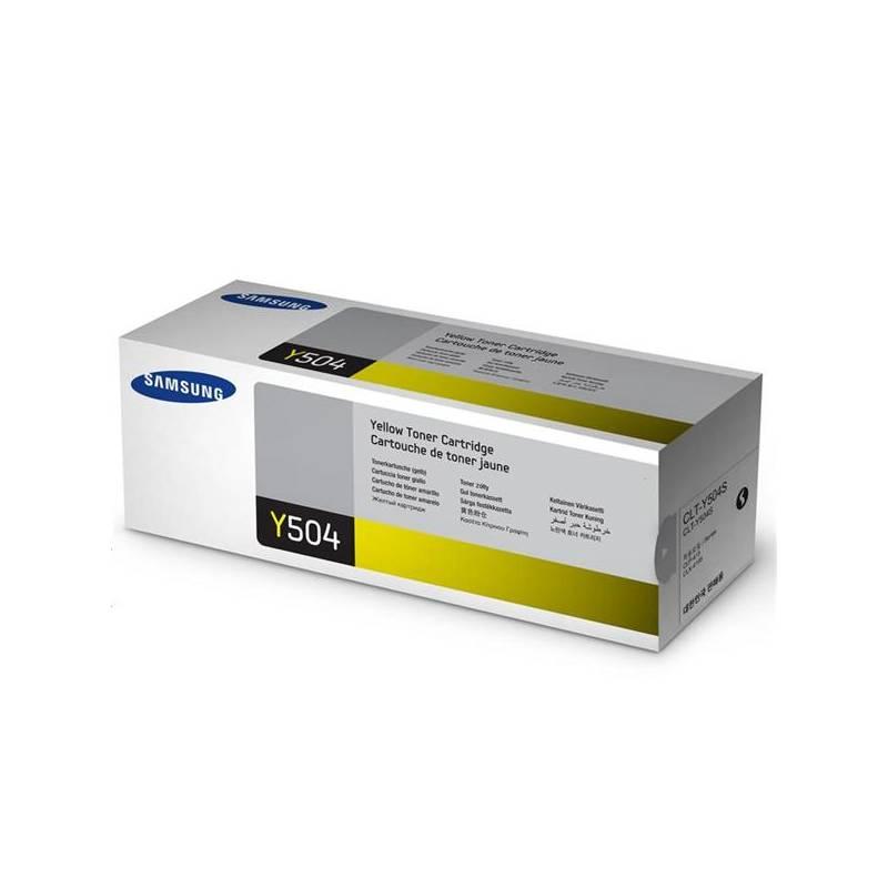 Toner Samsung CLT-Y504S, 1,8K stran (CLT-Y504S) žlutý, toner, samsung, clt-y504s, stran, žlutý