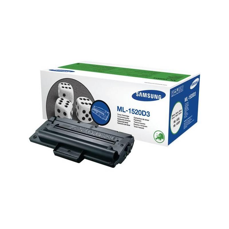 Toner Samsung ML-1520D3, 3K stran (ML-1520D3/ELS) černý, toner, samsung, ml-1520d3, stran, els, černý