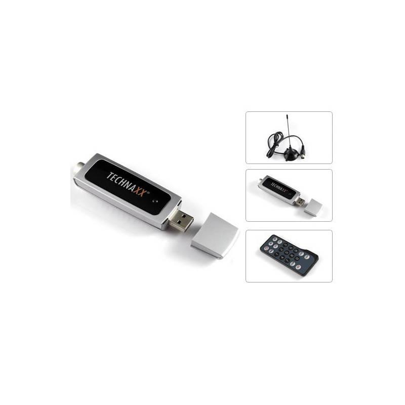 TV tuner Technaxx DVB S4 USB externí (DVBS4), tuner, technaxx, dvb, usb, externí, dvbs4