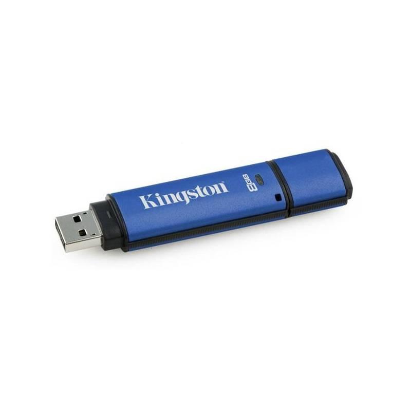 USB flash disk Kingston DataTraveler Vault 8GB Privacy Managed, Encryption, waterproof (DTVPM/8GB), usb, flash, disk, kingston, datatraveler, vault, 8gb, privacy, managed, encryption