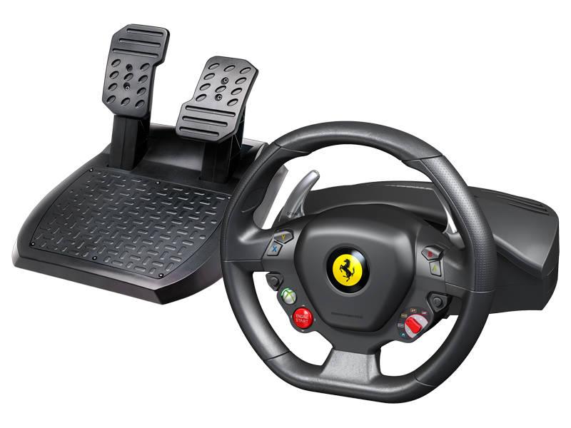 Volant Thrustmaster Ferrari 458 Xbox (4460094) černý/červený (vrácené zboží 8413002905), volant, thrustmaster, ferrari, 458, xbox, 4460094, černý, červený, vrácené