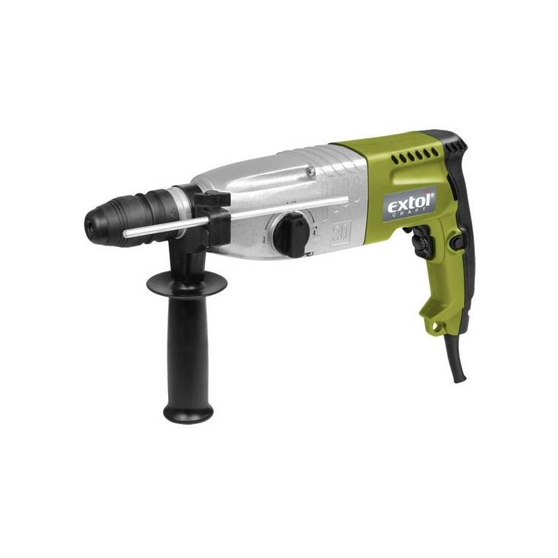 Vrtací kladivo EXTOL CRAFT 401221, SDS plus, 800 W, 2,3 J, 13 mm zelené, vrtací, kladivo, extol, craft, 401221, sds, plus, 800, zelené