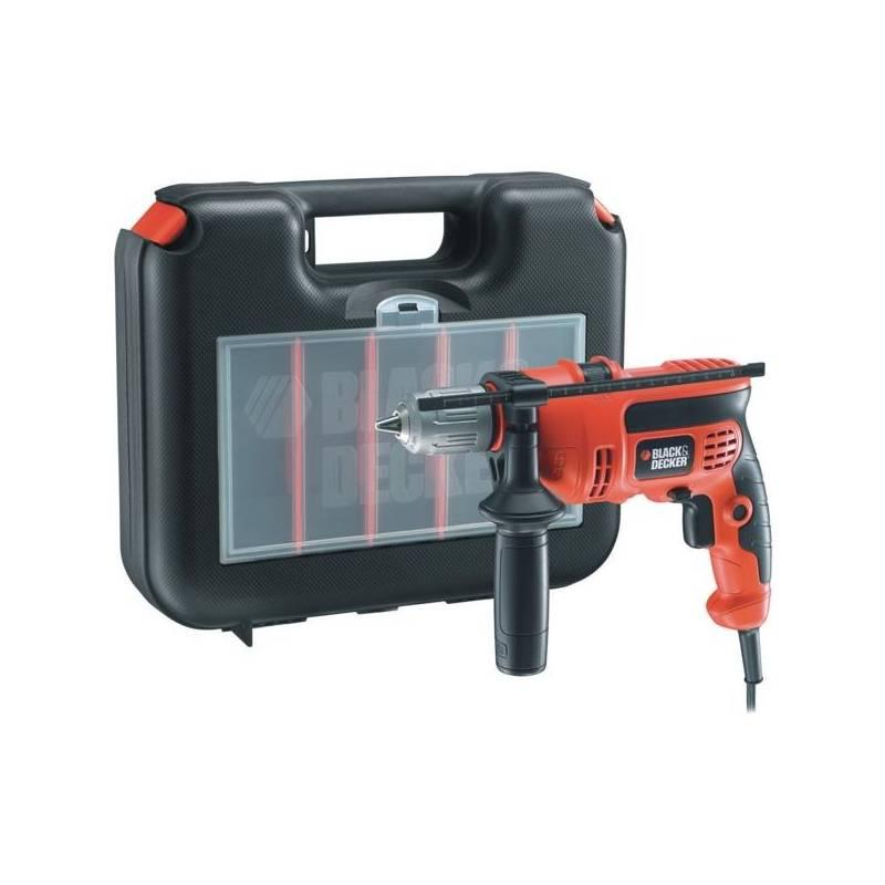 Vrtačka ruční Black-Decker KR654CRESK, příklepová, vrtačka, ruční, black-decker, kr654cresk, příklepová