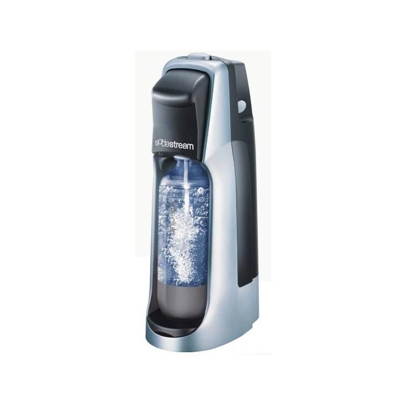 Výrobník sodové vody SodaStream JET TITAN/SILVER stříbrný/titanium, výrobník, sodové, vody, sodastream, jet, titan, silver, stříbrný, titanium