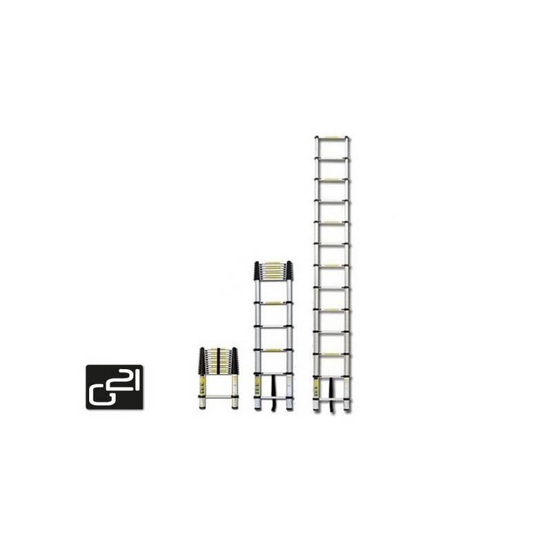 Žebřík teleskopický G21 GA-TZ13-3, 8M hliníkový, Žebřík, teleskopický, g21, ga-tz13-3, hliníkový