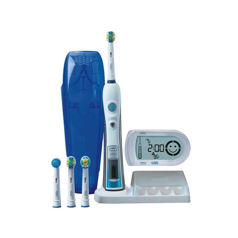 Zubní kartáček Oral-B Triumph D32.546 bílý/modrý (rozbalené zboží 2500008344), zubní, kartáček, oral-b, triumph, d32, 546, bílý, modrý, rozbalené, zboží