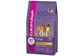 Granule Eukanuba Puppy & Junior Medium Breed 15kg