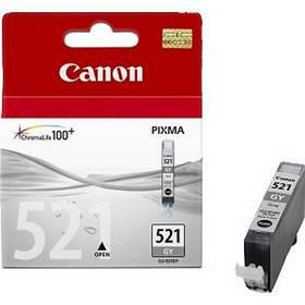 Inkoustová náplň Canon CLI-521GY, 1370 stran (2937B001) šedá