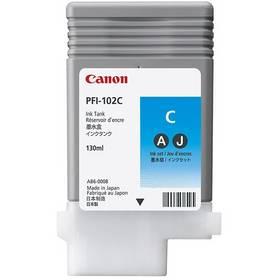 Inkoustová náplň Canon PFI-102C, 130ml (CF0896B001AA) modrá