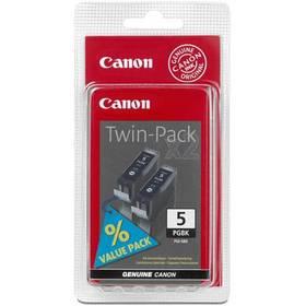 Inkoustová náplň Canon PGI-5Bk Twin (0628B025) černá