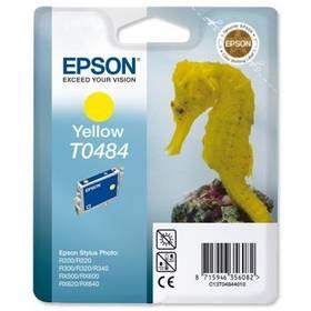 Inkoustová náplň Epson T0484, 13ml (C13T04844010) žlutá