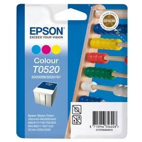 Inkoustová náplň Epson T0520, 35ml (C13T05204010) červená/modrá/žlutá