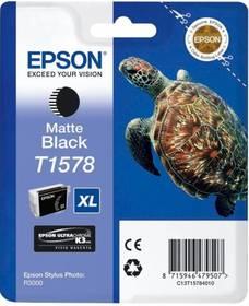 Inkoustová náplň Epson T1578, 25,9ml (C13T15784010) černá