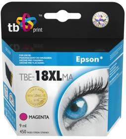 Inkoustová náplň TB Epson T1813 M (TBE-18XLMA) červená