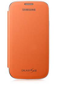 Kryt na mobil Samsung EFC-1G6FOE flip pro Galaxy S III (i9300) (EFC-1G6FOECSTD) oranžový