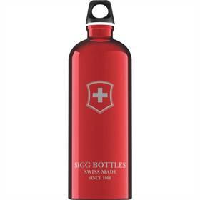 Láhev na pití Sigg Swiss Emblem Swiss Emblem Red 1,0 L červená