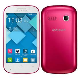 Mobilní telefon ALCATEL ONETOUCH 4033D POP C3 Dual Sim (4033D-2FALCZ1) bílý/růžový