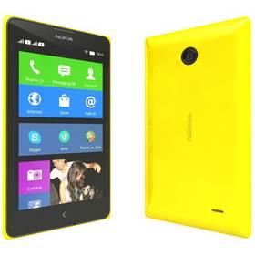 Mobilní telefon Nokia X Dual Sim (A00018275) žlutý