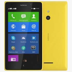 Mobilní telefon Nokia XL Dual Sim (A00018886) žlutý