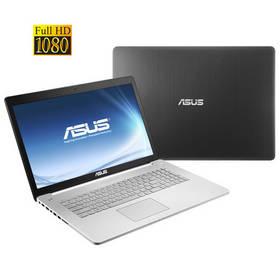 Notebook Asus N750JV-T4108 (N750JV-T4108) černý/stříbrný