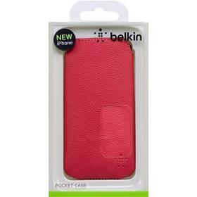 Pouzdro na mobil Belkin Pocket Case pro iPhone 5 (F8W123vfC03) růžové