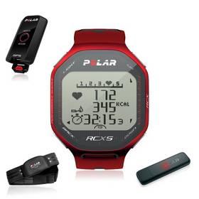 Sporttester Polar RCX5 RED GPS G5 červené